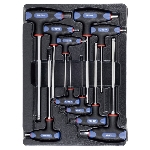 BANDEJA LLAVES GRIP-BOLA HEXAGONAL 10PCS